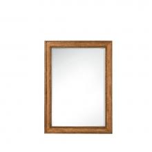 James Martin Vanities 157-M29-SBR - Bristol 29'' Rectangular Mirror, Saddle Brown