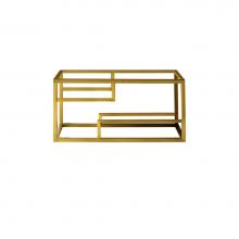 James Martin Vanities 389-B36-GLD - 36'' Cabinet base for Columbia Cabinets, Radiant Gold