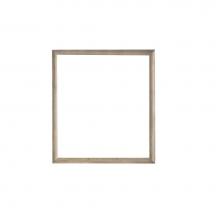 James Martin Vanities 735-M36-WWO - Glenbrooke 36'' Mirror, Whitewashed Oak