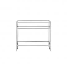 James Martin Vanities C105-V39.5-BNK - Boston 39.5'' Stainless Steel Sink Console, Brushed Nickel