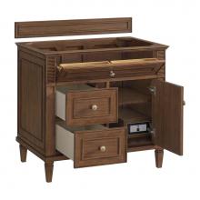 James Martin Vanities 424-V36-WLT - Lorelai 36'' Single Vanity, Mid-Century Walnut