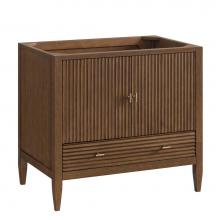 James Martin Vanities 485-V36-WLT - Myrrin 36'' Vanity, Mid Century Walnut