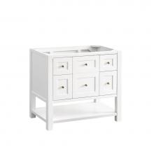 James Martin Vanities 330-V36-BW - Breckenridge 36'' Single Vanity Cabinet, Bright White