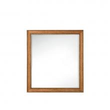 James Martin Vanities 157-M44-SBR - Bristol 44'' Rectangular Mirror, Saddle Brown