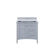 James Martin Vanities 527-V36-SL - Palisades 36'' Single Vanity, Silver Gray