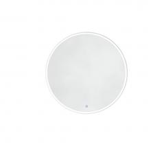 James Martin Vanities 933-M42-GW - Cirque 42'' Mirror, Glossy White