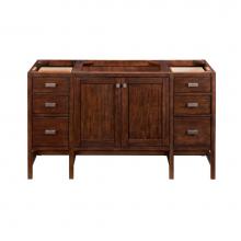 James Martin Vanities E444-V60S-MCA - Addison 60'' Single Vanity Cabinet, Mid-Century Acacia