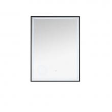 James Martin Vanities 901-M23.6-MBK - Tampa 23.6'' Mirror, Matte Black