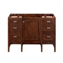 James Martin Vanities E444-V48-MCA - Addison 48'' Single Vanity Cabinet, Mid-Century Acacia