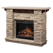 Dimplex DM26-1152LR - Mantel in a Natural Man-Made Stone Finish