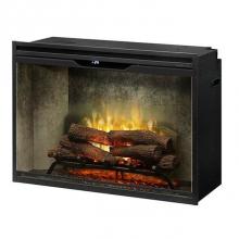 Dimplex 500002388 - Revillusion®  30'' Built-In Fireboxherringbone, With Glass Pane And Plug Kit Includ