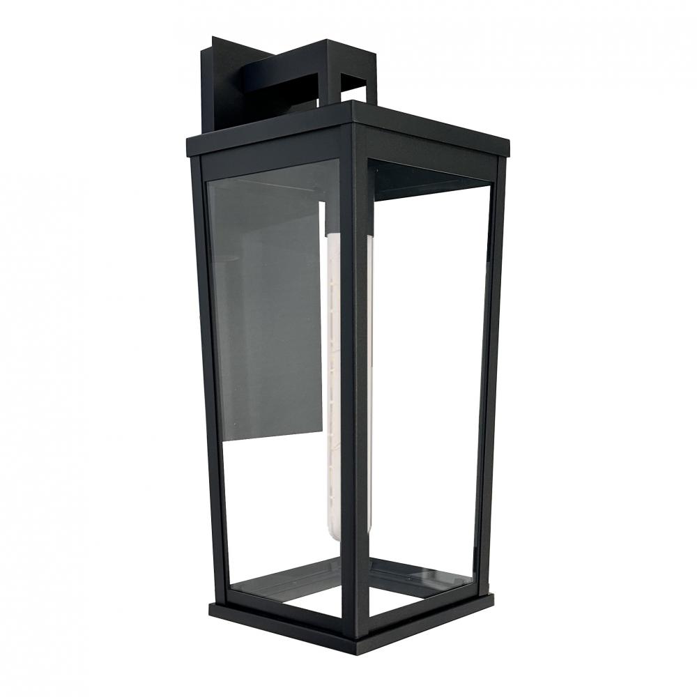 Elmgrove-1-Light Outdoor Wall Light-7.5&#34;-Black