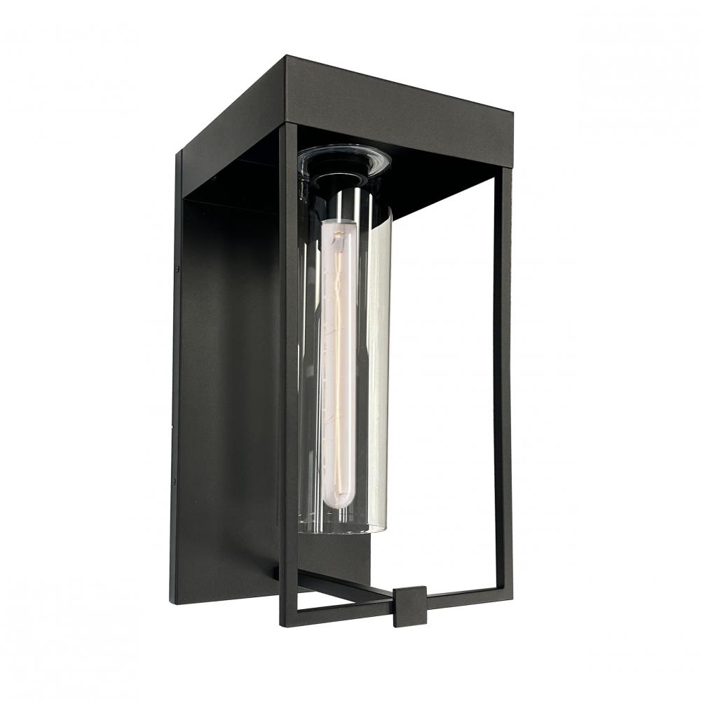 Gardenbrooke-1-Light Outdoor Wall Light-10&#34;-Black