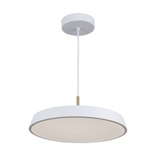 Artcraft AC6901WH - Lexi Collection 1-Light 16" Pendant White