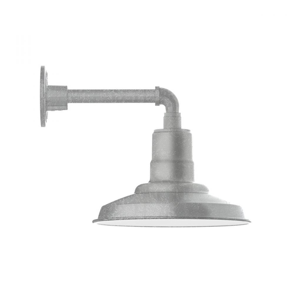 Warehouse 12&#34; Straight Arm wall light