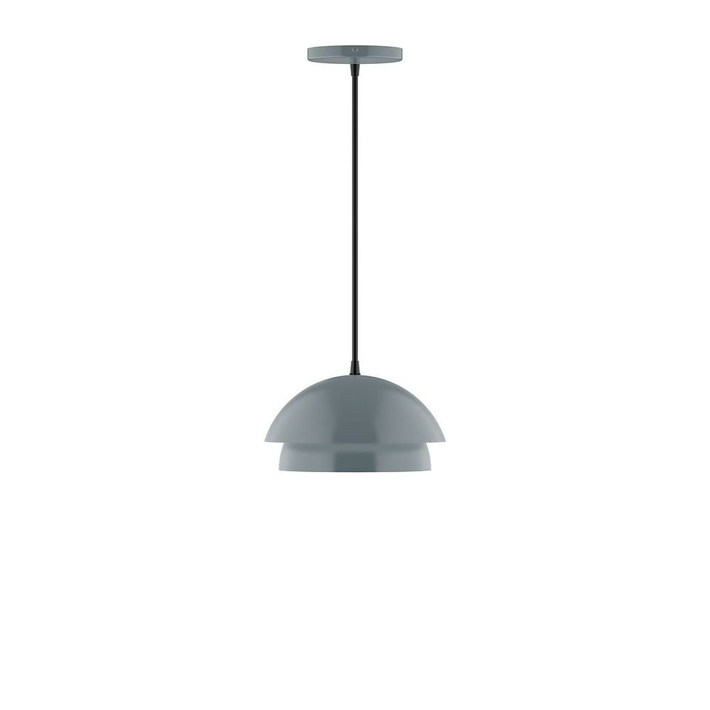 10&#34; Nest LED Pendant, Slate Gray