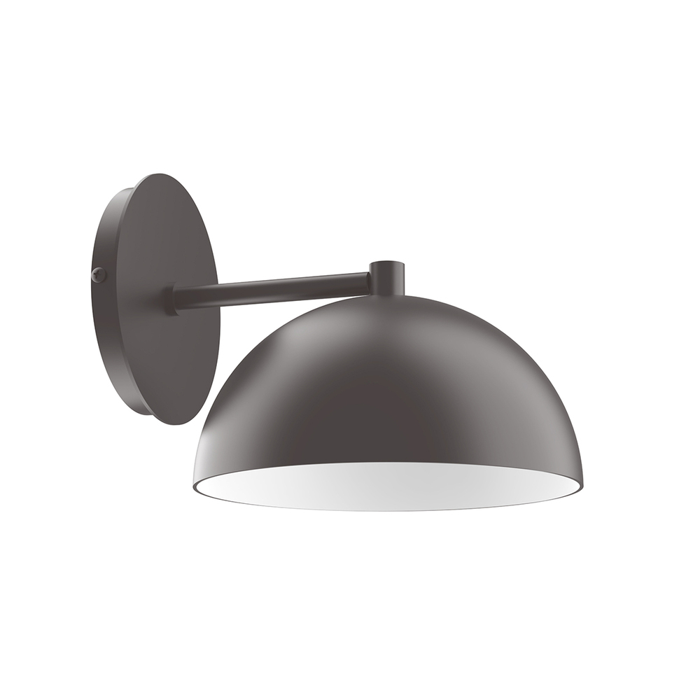 8&#34; Arcade Wall Sconce, Bronze Matte