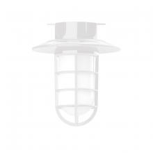 Montclair Light Works FMC052-44-G07 - Vaportite 8 1/4 inch Flush Mount Ceiling Light