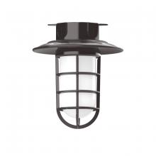 Montclair Light Works FMC052-51-G07 - Vaportite 8 1/4 inch Flush Mount Ceiling Light