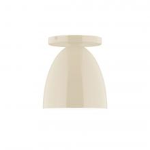 Montclair Light Works FMD417-16-L10 - 6" J-Series LED Flush Mount, Cream