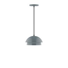 Montclair Light Works PEBX445-40-L10 - 10" Nest LED Pendant, Slate Gray