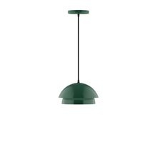 Montclair Light Works PEBX445-42-L10 - 10" Nest LED Pendant, Forest Green