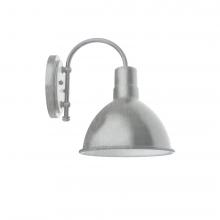 Montclair Light Works SCC115-49-L12 - 10" Deep Bowl shade, wall mount sconce, Painted Galvanized