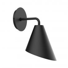 Montclair Light Works SCJ415-41-L10 - J-Series LED Wall Sconce, Black