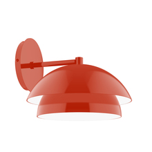 Montclair Light Works SCKX445-26 - 10" Nest Wall Sconce, Vermillion