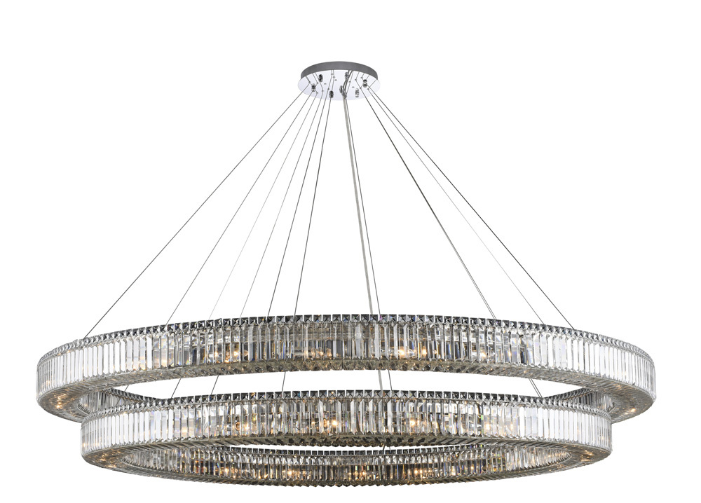 Rondelle 2 Tier Pendant (72&#34; + 84&#34;)