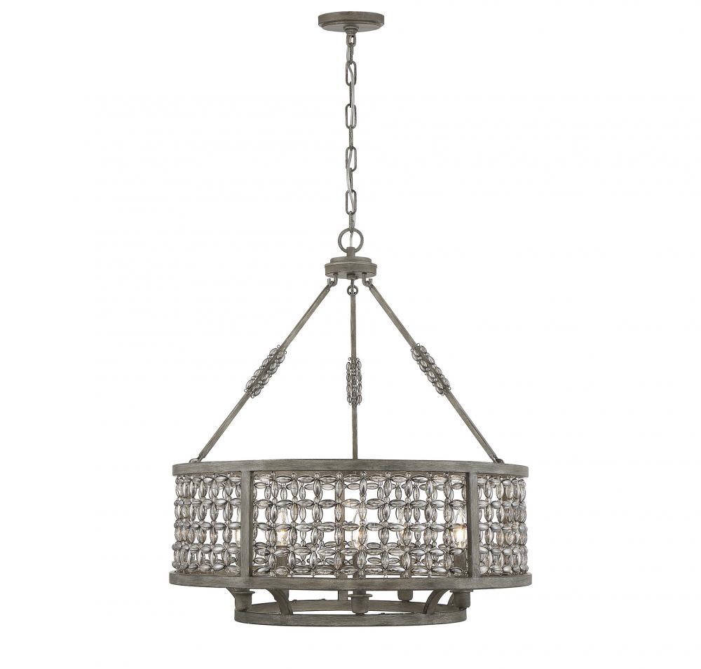 Tyanna 5-Light Chandelier in Aspen