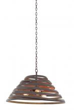 Kalco 503452BZG - Tempest 3 Light Pendant