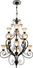  5189AC/1479 - Mirabelle (4+4+4) Light 3 Tier Foyer