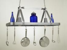 Hi-Lite MFG Co. H-54Y-D-BK01/B-SIL - POT RACK COLLECTION