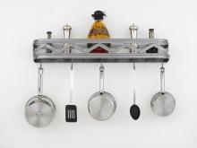 Hi-Lite MFG Co. H-60-46Y-B-BK01 W/CI - POT RACK COLLECTION