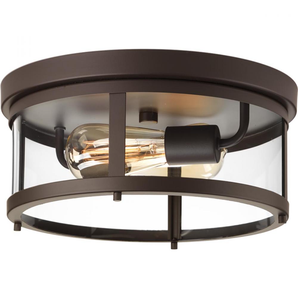 Gunther Collection 12-5/8&#34; Flush Mount