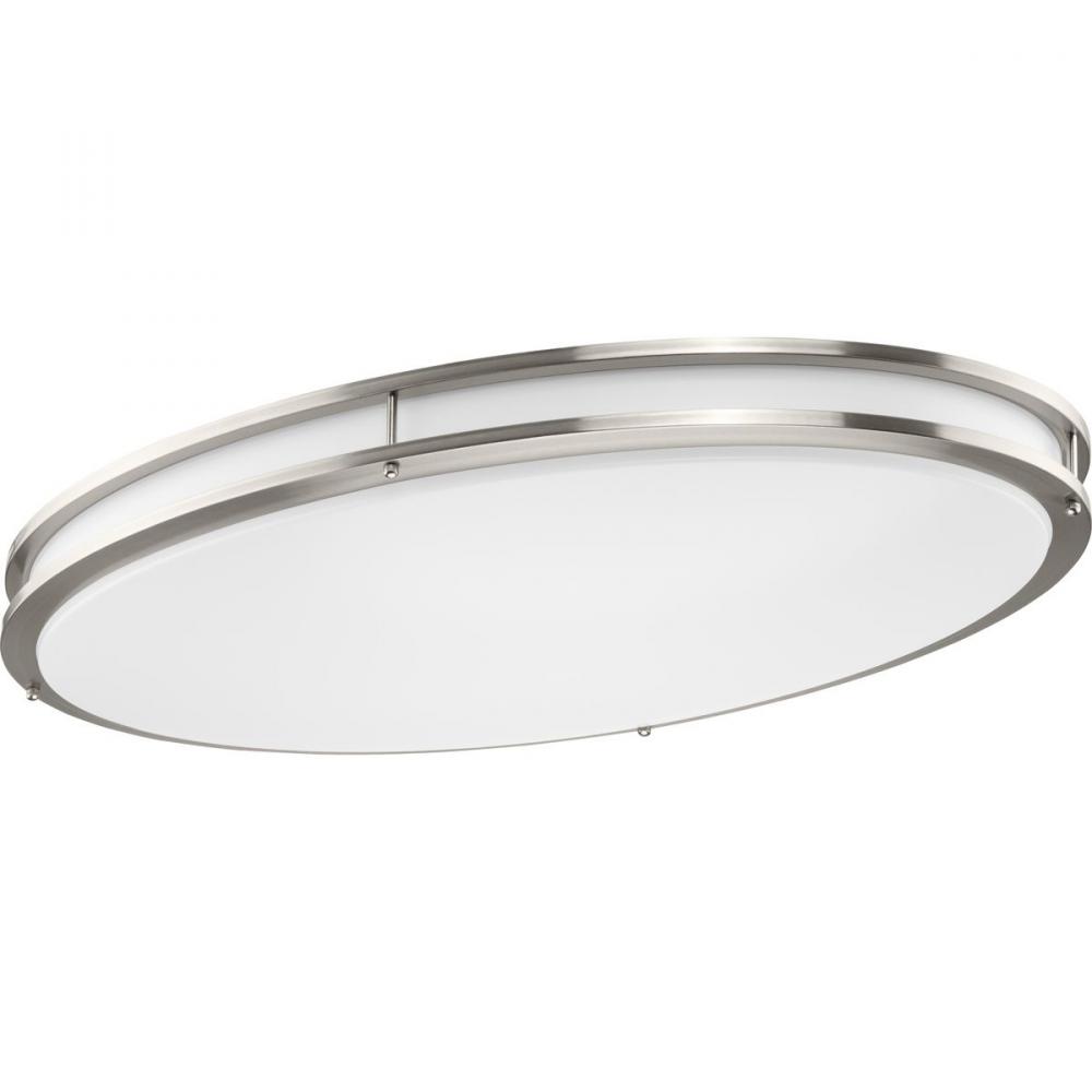 Abide Collection 5-CCT Integrated LED Brushed Nickel Contemporary 32.28&#34; Extra-Large Flush Mount