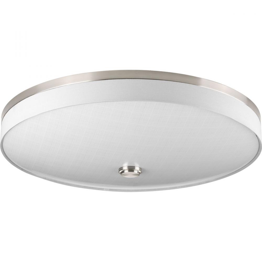 Weaver LED Collection Three-Light LED 22&#34; Flush Mount