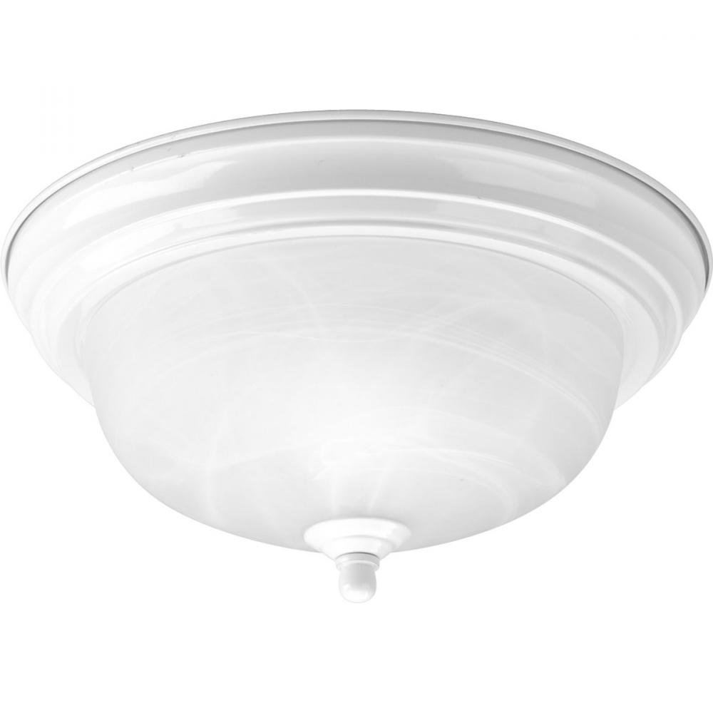 One-Light Dome Glass 11-3/8&#34; Close-to-Ceiling