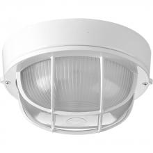 Progress P3709-30 - One-Light Bulkhead 7-7/8" Flush Mount