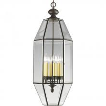  P3779-20 - Bound Beveled Glass Six-Light Foyer Pendant