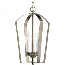  P3928-09 - Gather Collection Three-Light Foyer Pendant