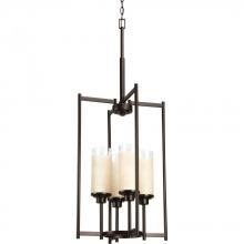  P3977-20 - Alexa Collection Four-Light Foyer Chandelier