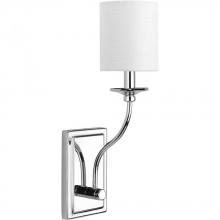 Progress P710018-015 - Bonita Collection Polished Chrome One-Light Wall Sconce