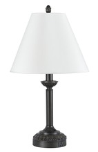 CAL Lighting LA-60002TB-2R - 60W X 2 HOTEL TABLE LAMP