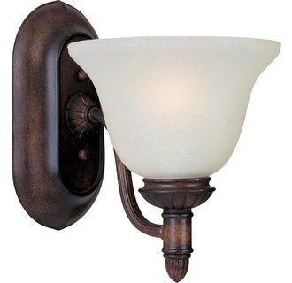 One Light Wormwood Soft Vanilla Glass Wall Light