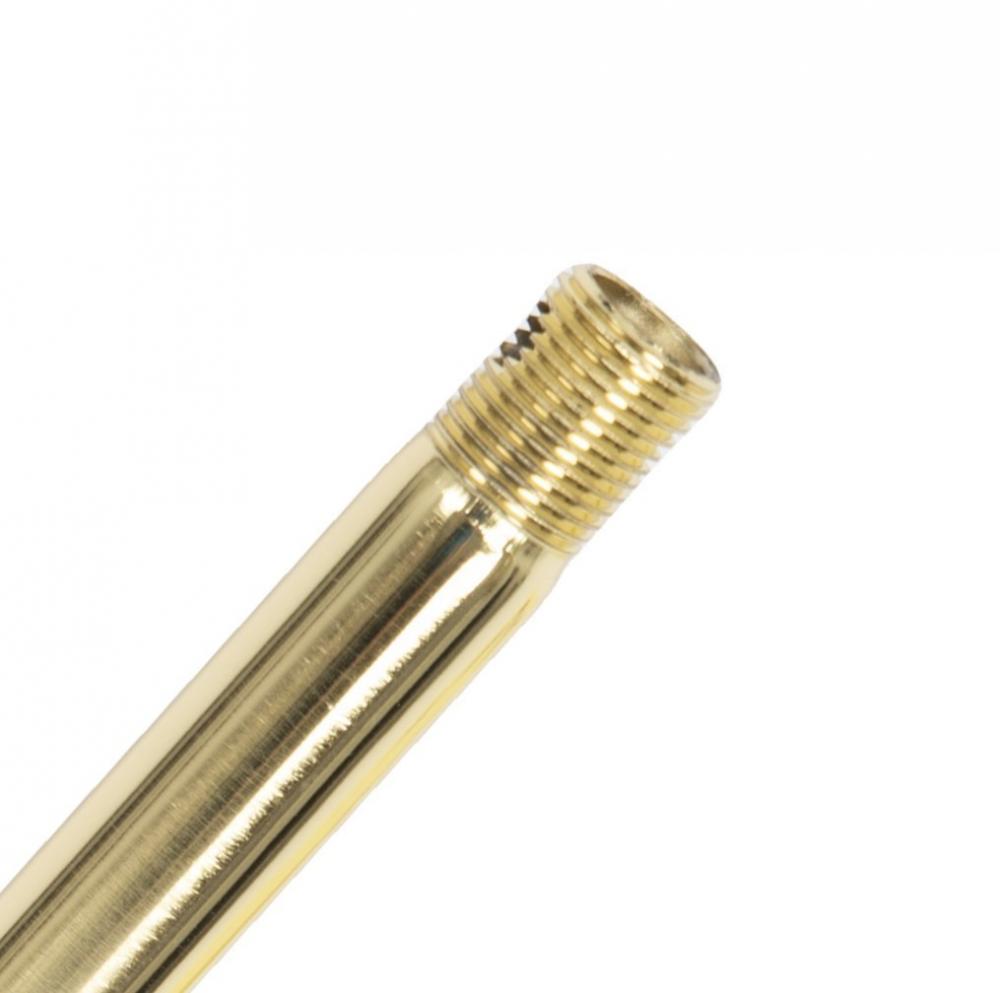 3&#34; Downrod in Polished Brass