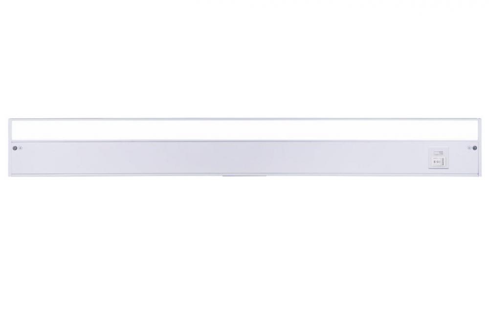 30&#34; Under Cabinet LED Light Bar in White (3-in-1 Adjustable Color Temperature)