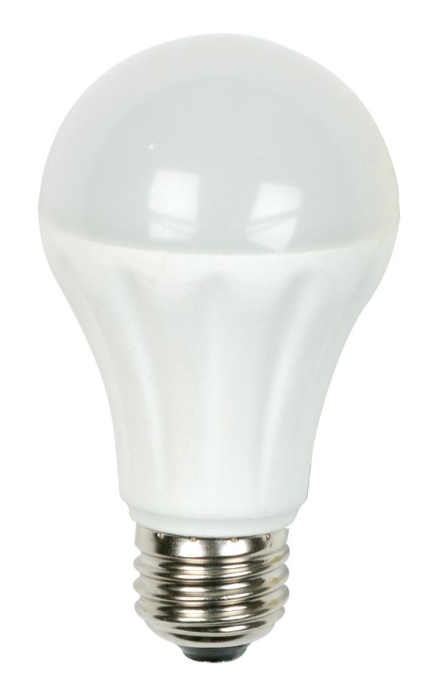 4.21&#34; M.O.L. Frost LED A19, E26, 9W, Non-Dimmable, 3000K