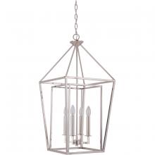  45835-PLN - Hudson 4 Light Large Foyer in Polished Nickel